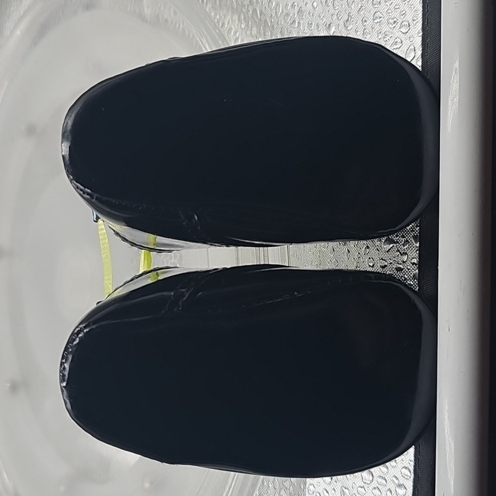 H Gerber Blue Insoled Good Looking Black Dress Shoes For Your Little Boy Sz 0 - Picture 10 of 12
